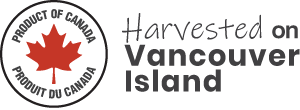 Harvested in British Columbia